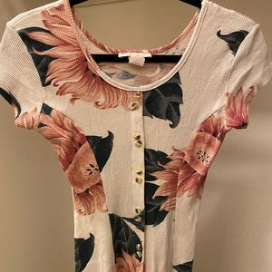 Vintage floral dress size medium